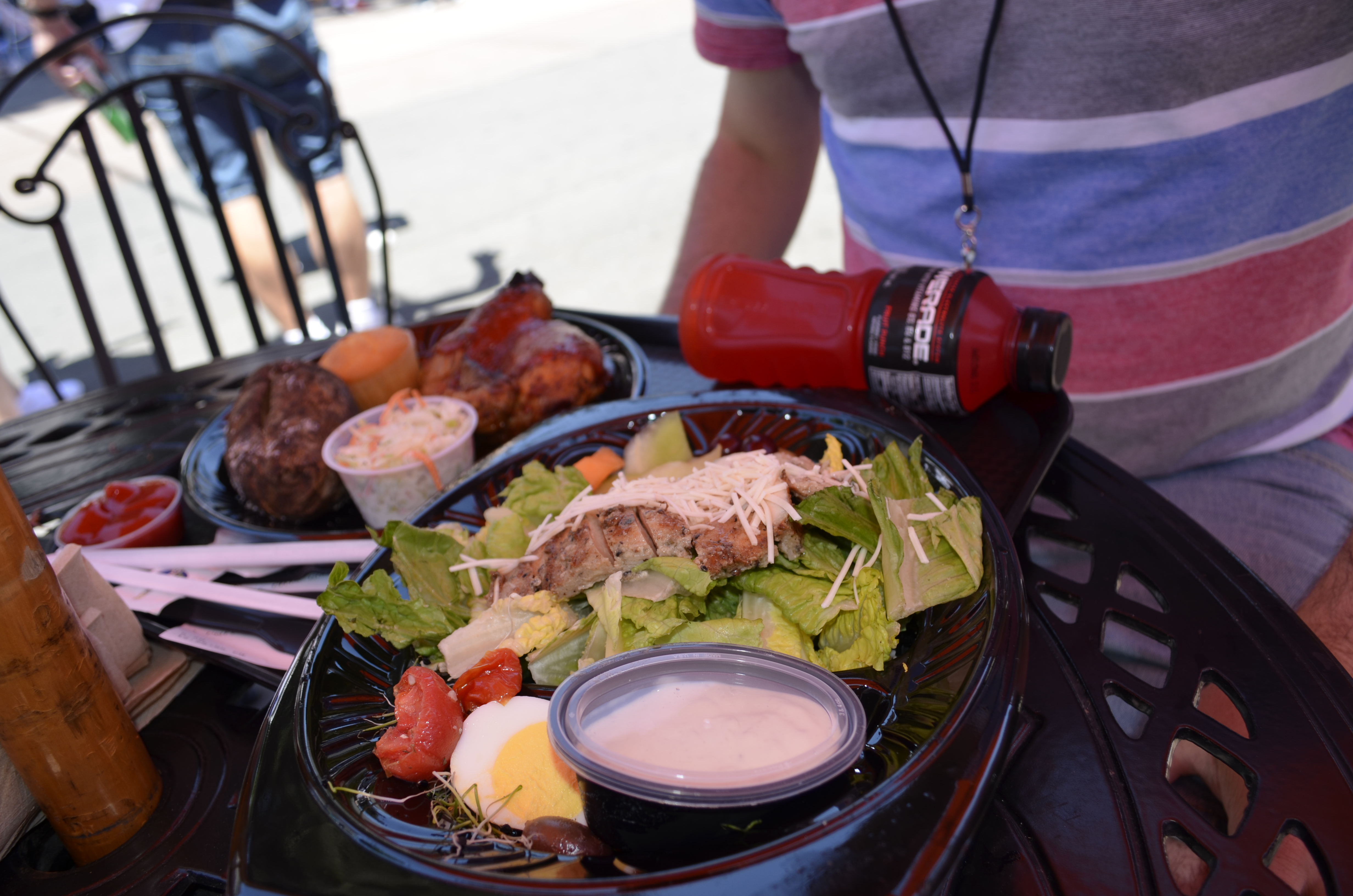 comida no parque da universal