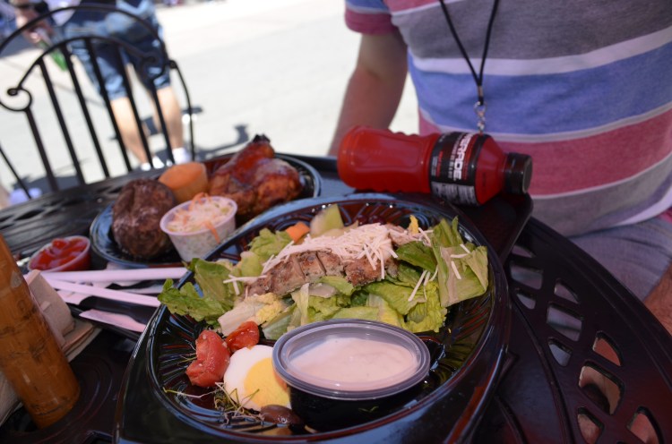 comida no parque da universal