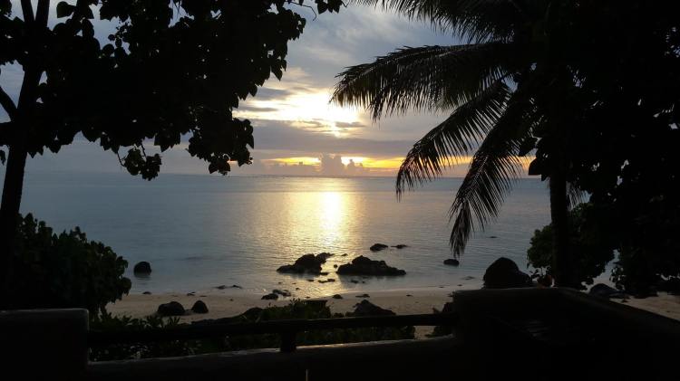 por do sol cook island