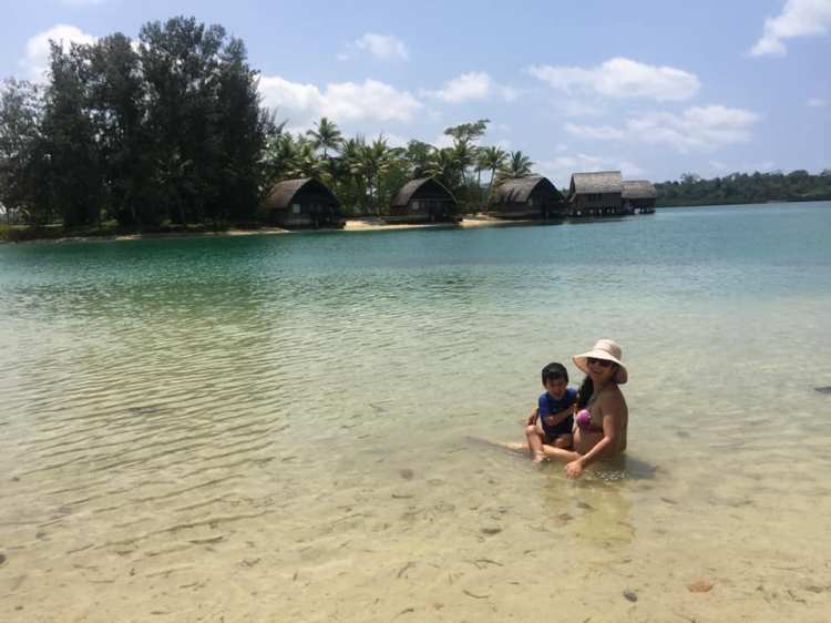 Vanuatu com crianças