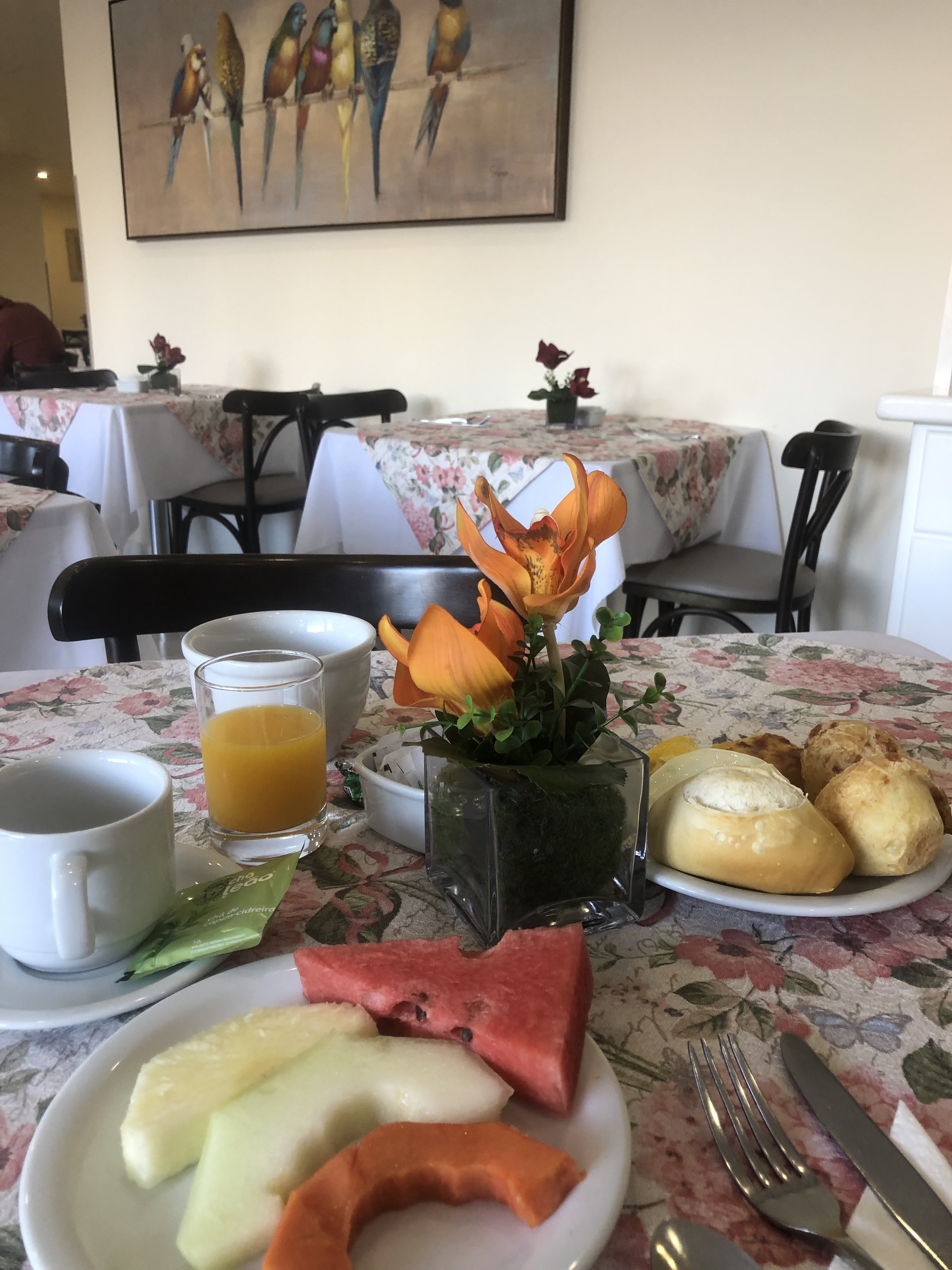 Cafe da manhã hotel Foz